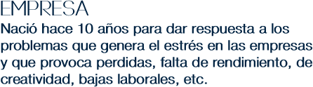 empresa Naci hace 10 aos para